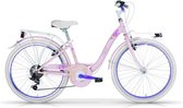Mbm Fleur - Kinderfiets - Meisjes - Roze - 24 Inch