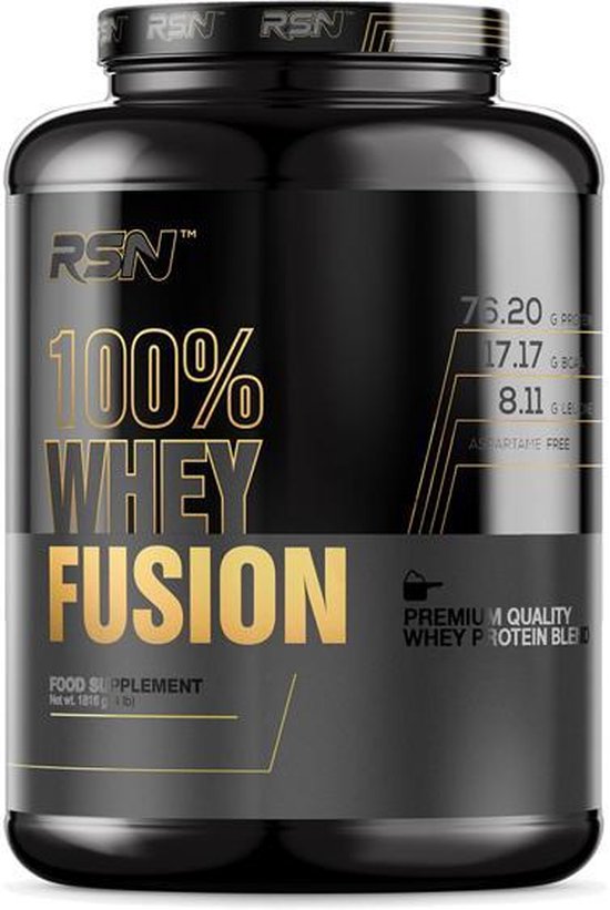 100 Whey Fusion 1816 g Concentrate + Isolate + Hydro RSN Chocolate