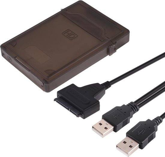 bol.com | USB 2.0 naar 7 + 15 Pin 22Pin SATA Data Kabel Converter Adapter  voor 2 5 Inch harde...