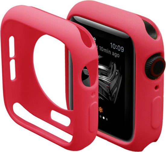 Coque Drphone Apple Watch 1/2/3 38 mm - TPU résistant aux rayures et aux chocs - Rouge