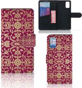 Telefoonhoesje met foto Geschikt voor Samsung Galaxy A41 Bookcase Cadeautips Barok Pink
