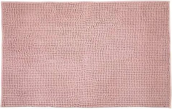 Badmat / roze / 50 x 80 cm / badkamer / badtextiel / wonen / rechthoek /  polyester | bol.com
