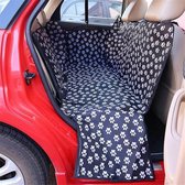 LOUZIR Blanket Car - Back Seat - Trunk - Chiens Back Seat & Trunk Protective Cover - Car Blanket - Dog Blanket - Lavable - Imperméable - Antidérapant - Puppy - Zwart
