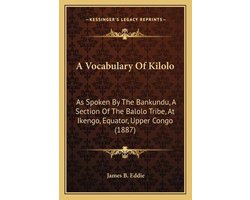 A Vocabulary of Kilolo