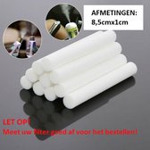 Filter voor Aroma Diffuser / Luchtbevochtiger - Tegen Verstopping En Veel Mist / 10 Stuks / 8,5cmx1cm