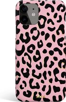 Eclatant Amsterdam - iPhone 11 hoesje - Fashion Case Pink Leopard