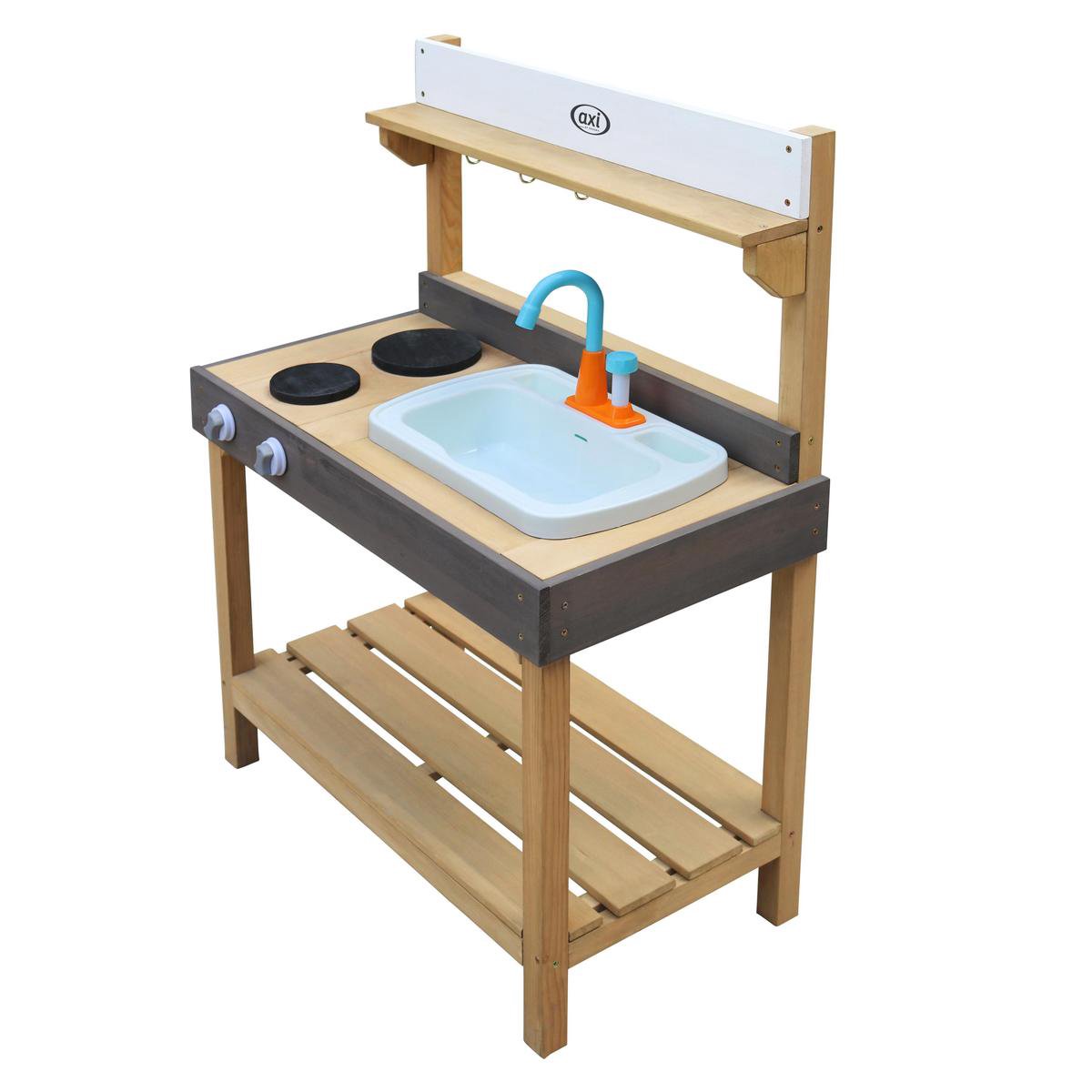 AXI Rosa Zand & Water Speelkeuken Medium - Incl. 17-delige accessoire set - Modder Keuken — afbeelding 10