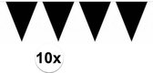 Slinger Vlaggenlijn Zwart 100 Meter Verjaardag Slinger Voor Binnen En Buiten