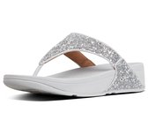 FitFlop Lulu Glitter Toe Thongs slippers zilver - Maat 42
