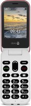 Doro 6040 - Eenvoudige Senioren GSM met Grote Toetsen - Klaptelefoon Rood