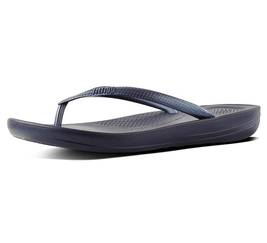 FitFlop - IQushion Ergonomic - Teenslippers Dames - Navy - Maat 41
