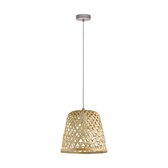 EGLO Kirkcolm Hanglamp - 1 lichts - Ø30 cm - E27 - Nikkel Mat