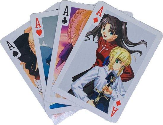 Cartes Fate / Stay Night Poker - Anime - Cartes à jouer, Jeux
