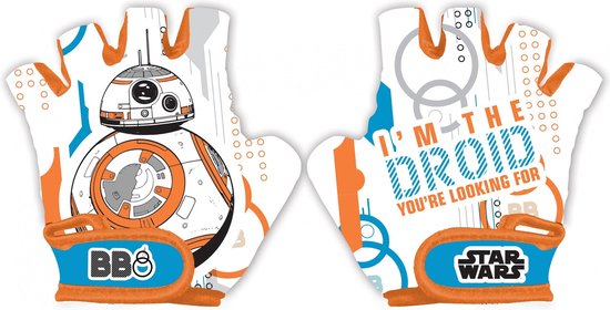 Gants de cyclisme Disney Star Wars Bb8 Junior Orange Taille S