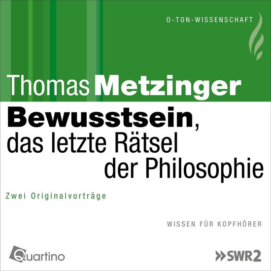 Bewusstsein, das letzte Rätsel der Philosophie - cover