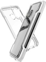 X-Doria Defense Clear Samsung Galaxy A40 Case - Transparant/Wit