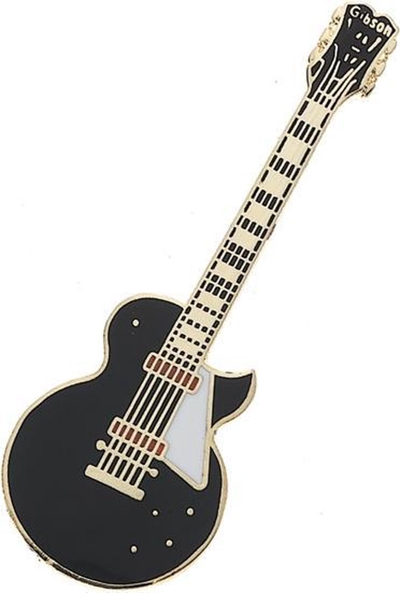 AIM Speldje Les Paul Custom Zwart