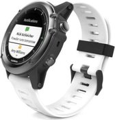 SmartphoneClip® Sport bandje Wit geschikt voor Garmin Fenix 3 / 3 HR