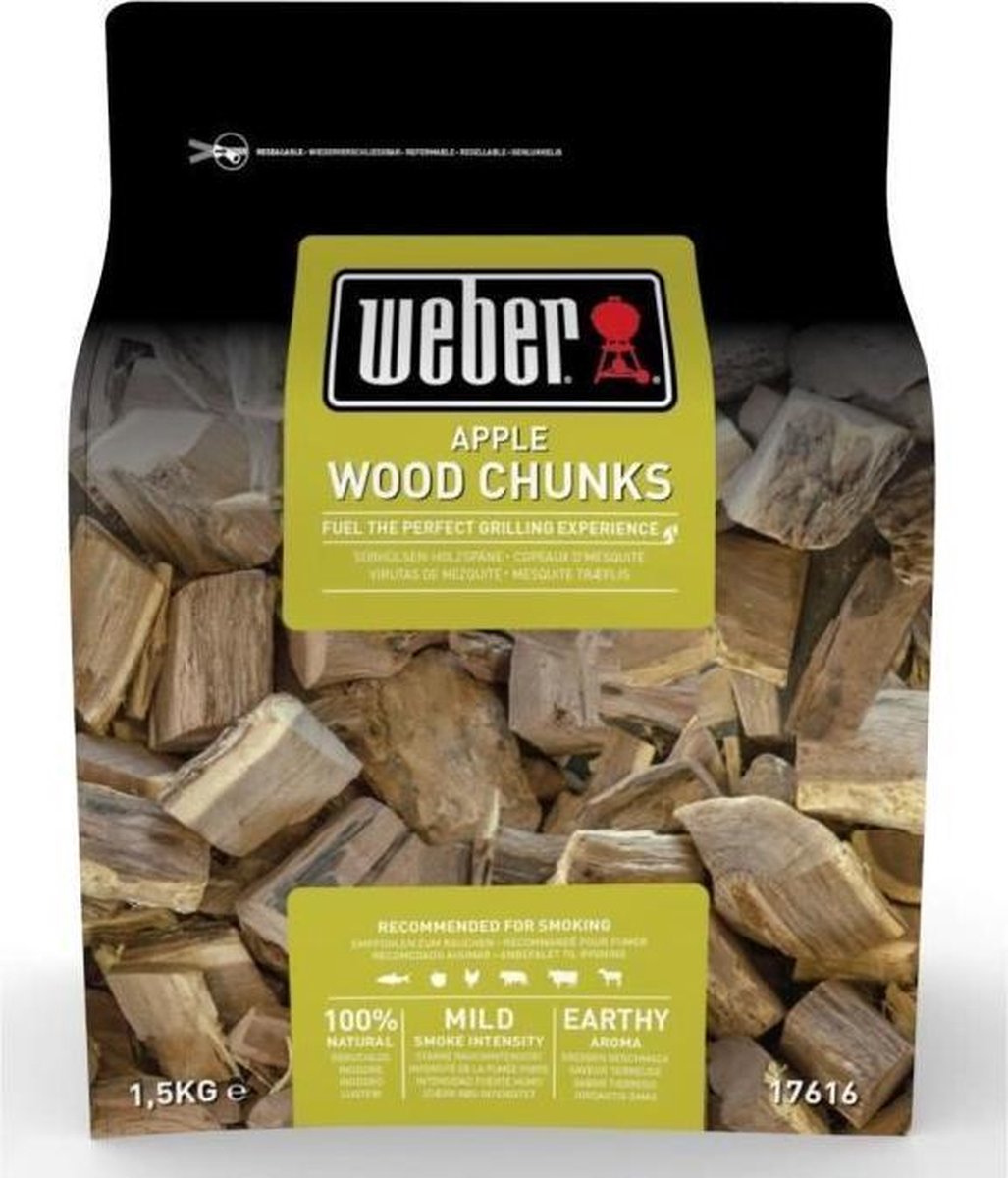 Weber® Houtblokjes 1,5 kg, Apple
