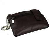 Massi Miliano Sleutel-etui/ Portemonnee Unisex Leer  (RS-504-15) -bruin -