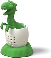 Baby Dino in Ei theezeef - thee ei - thee infuser - groen -