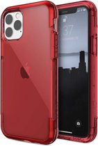 X-Doria Defense Air Apple iPhone 11 Pro Hoesje - Transparant/Rood