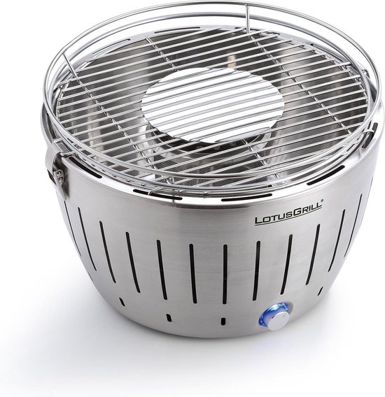 LotusGrill Classic Tafelbarbecue - Ø350mm - rvs van Lotus. — afbeelding 2