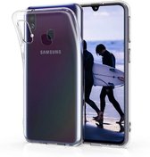 FONU Siliconen Backcase Hoesje Geschikt Voor Samsung Galaxy A40 (SM-A405) - Transparant