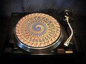 THE FISHER KING EARTH Felt Zoetrope Turntable Slipmat 12" - Premium slip mat – Platenspeler - for Vinyl LP Record Player - DJing - Audiophile - Original art Design - Psychedelic Ar