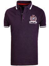 Geographical Norway Sport Polo Shirt Zwart Royal Club Kwell - M