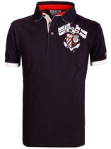 Geographical Norway Polo Shirt Zwart Keny - L