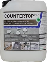 Countertop Pro; Betonnen werkbladen impregneren. Voor het waterdicht, waterafstotend en olie- en vuilwerend maken van beton.
