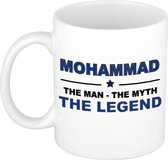 Mohammad The man, The myth the legend cadeau koffie mok / thee beker 300 ml