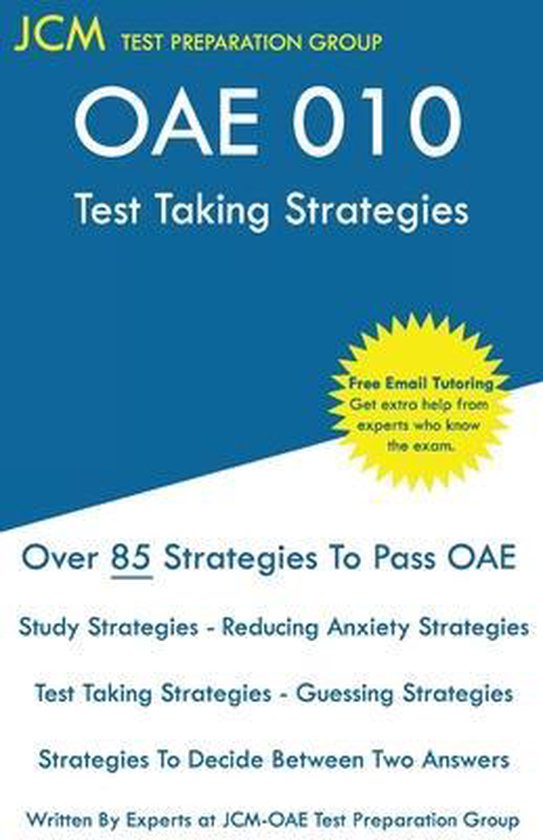 OAE 010 Test Taking Strategies - cover
