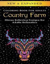 Country Farm - Adult Coloring Book