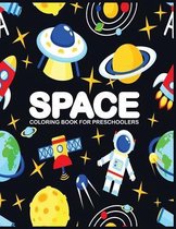 Space Coloring Book for Preschoolers