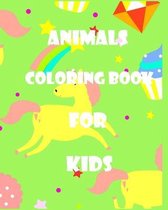 Animals coloring book for kids