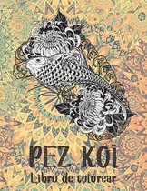 Pez koi - Libro de colorear