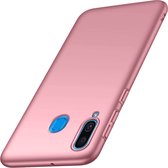 Samsung Galaxy A20E Hoesje - Siliconen Back Cover - Roze