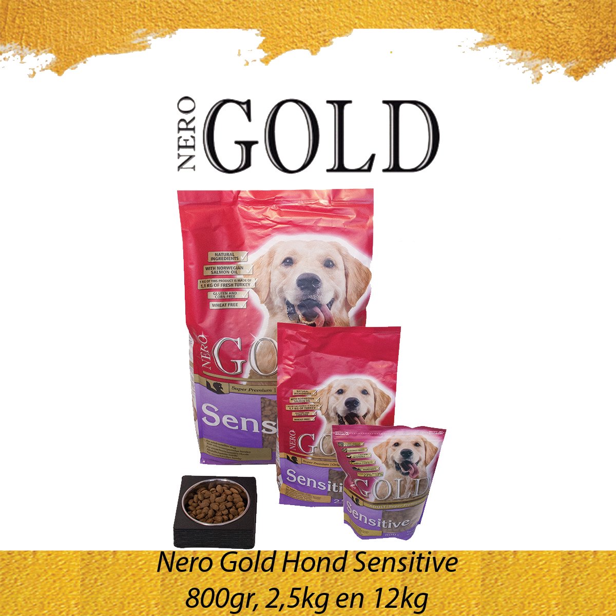 Nero Gold Nero Gold Droogvoer Sensitive 2,5kg