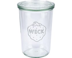 Weck STORT glas met deksel (850ml) 3/4L