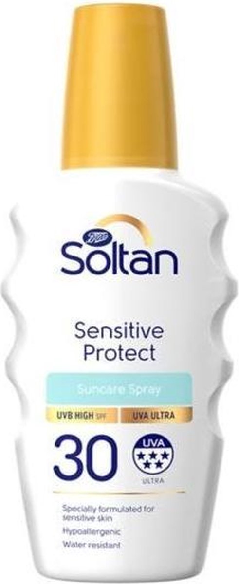 Soltan Zonnebrand Spray Sensitive Protect SPF30