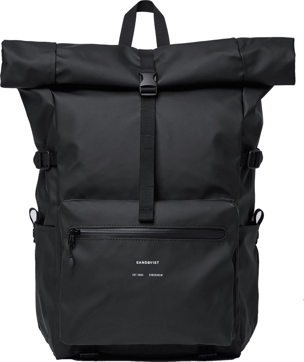 Sandqvist Rugzak Ruben Black SQA1186 Backpack Laptop 13 inch zwart
