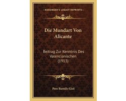 Die Mundart Von Alicante