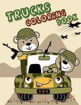 Truck Coloring Book