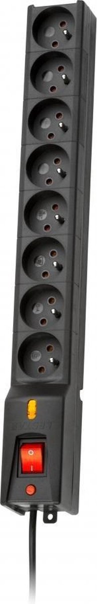 Lestar Stekkerstrip Verlengkabel Voor Computer Tv Audio Home Multimedia 5M