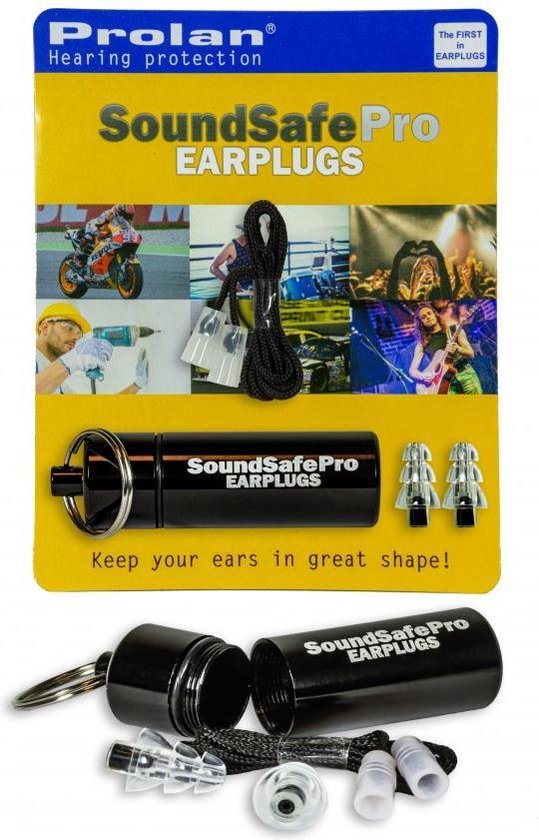 Bouchons d'oreille Sound Safe Pro Bouchons d'oreille en silicone dans un  étui de... | bol.com