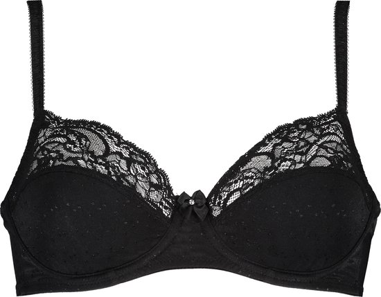 Hunkemöller Niet-voorgevormde BH Sophie full cup - zwart - Maat G85