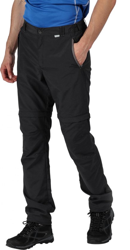 Regatta - Leesville Zip off II - Outdoorbroek - Mannen - Grijs