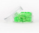 Chunky glitter fluorecent groen